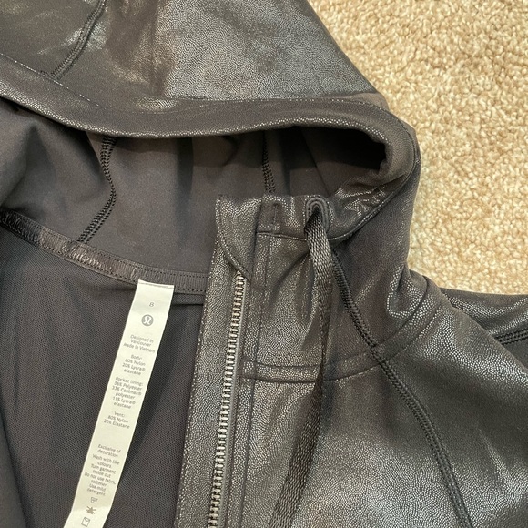 Lu Lu Lemon black jacket size 8 - Picture 7 of 12